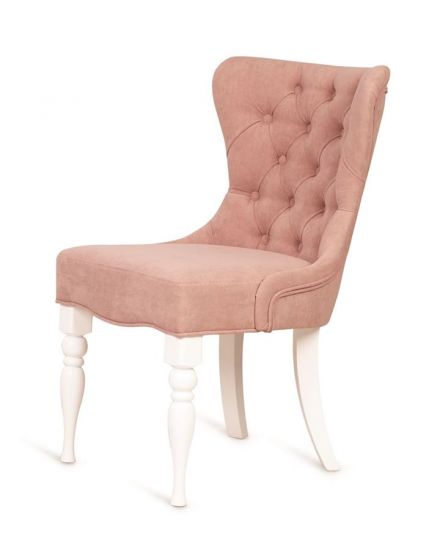 Кресло Вальс (эмаль белая - RS12 - розовый)