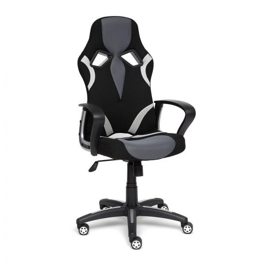 Кресло RUNNER ткань, черный-серый, 2603- 12- 14