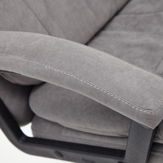 Кресло COMFORT LT флок , серый, 29