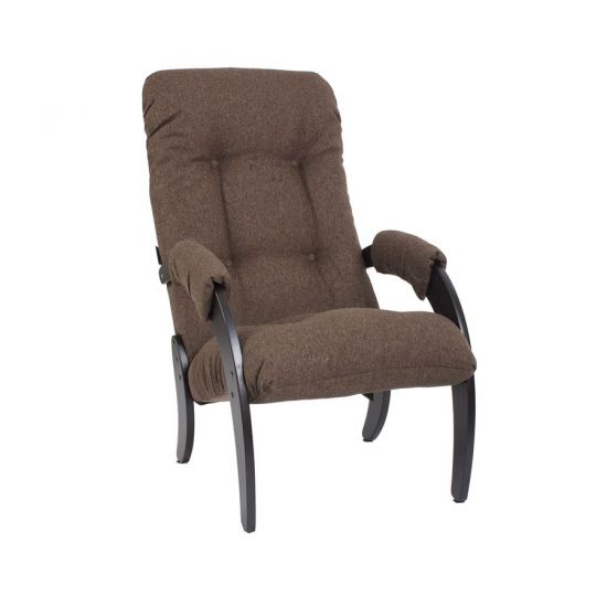 Кресло для отдыха Модель 61 (венге- Мальта -15) Ткань