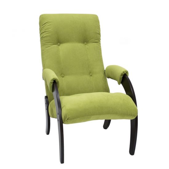 Кресло для отдыха Модель 61 (Verona apple green-Венге)