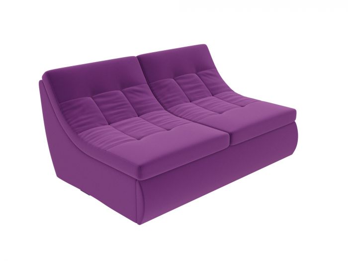 101877 Модуль Холидей раскладной диван | Микровельвет | Фиолетовый