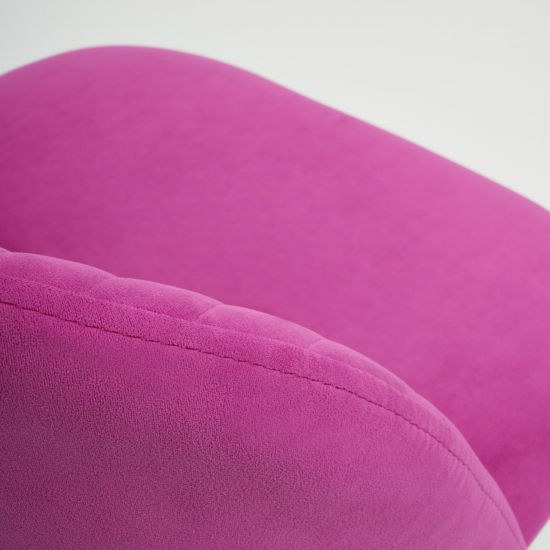 Кресло MELODY флок , фиолетовый, 138