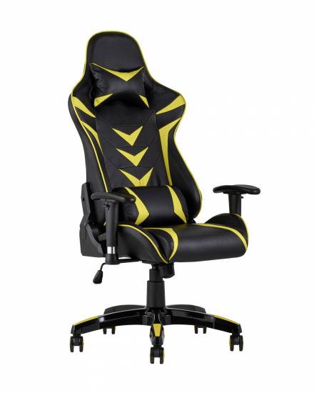 УТ000004601 | Игровое кресло | компьютерное TopChairs Corvette желтое геймерское