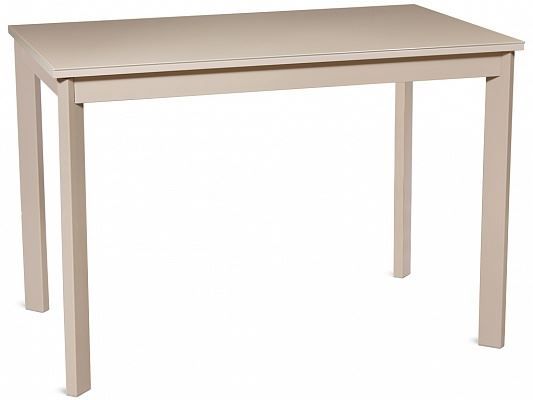 НЕЛЬСОН-110(155)х68, стол раздвижной со стеклом, Каппучино-Каппучино