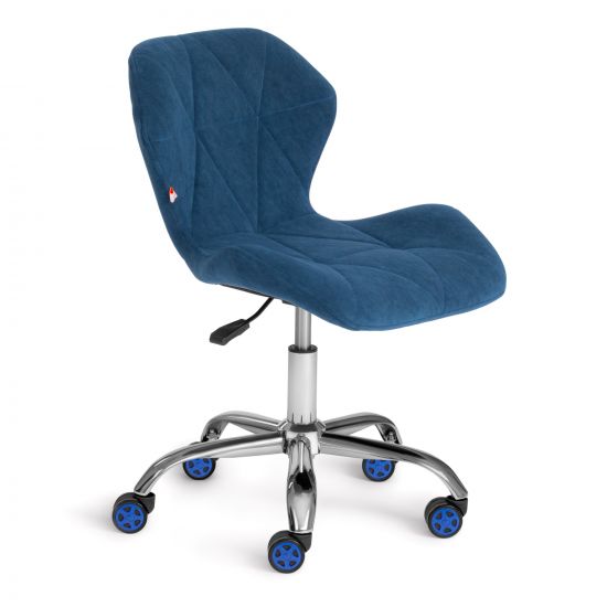 Кресло SELFI флок , синий, 32
