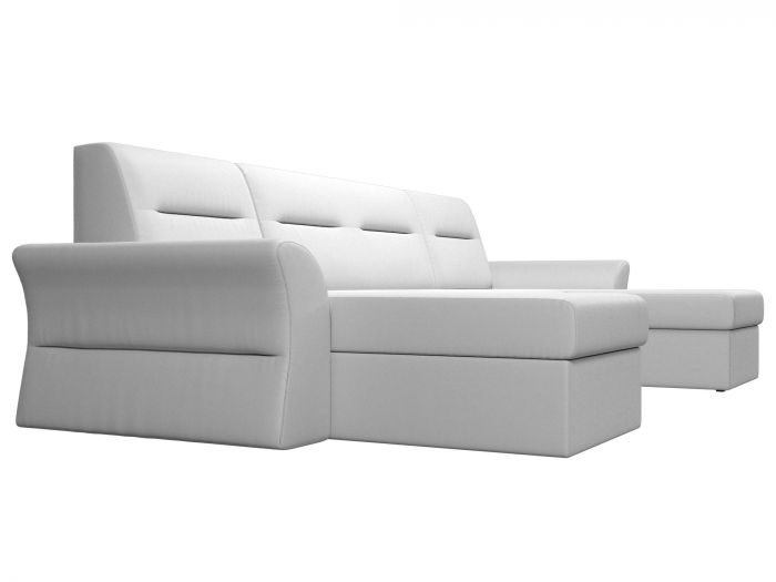 109315 П-образный диван Клайд | Экокожа | Белый
