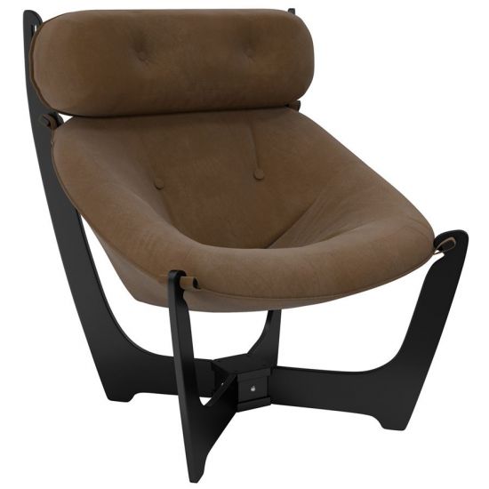 Кресло для отдыха мод.11 (Verona Brown- каркас Венге эмаль)