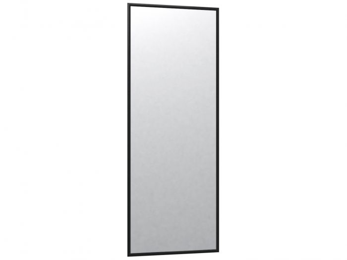 Зеркало настенное в раме Сельетта-6 ,черный (1100х400х9)