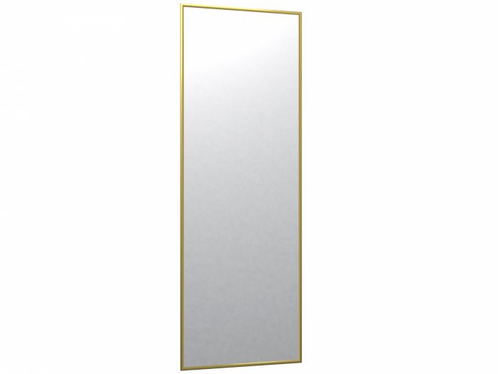 Зеркало настенное в раме Сельетта-5, глянец золото (1500х500х9)