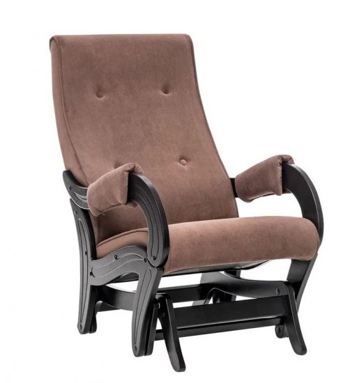 Кресло-качалка гляйдер Модель 708 (Венге - ткань Maxx 235)