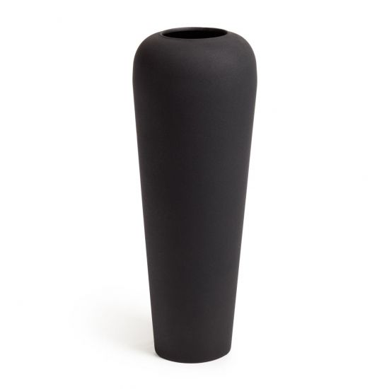Walter Большая металлическая ваза черного цвета 48 см