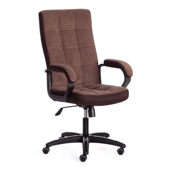 Кресло TRENDY (22) флок-ткань, коричневый, 6-TW-24