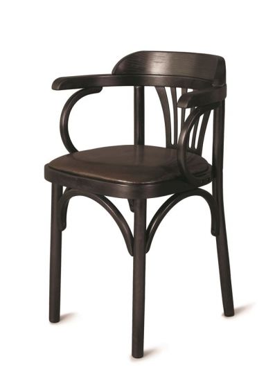 Венский мягкий (венге, экокожа коричневая) стул, шт