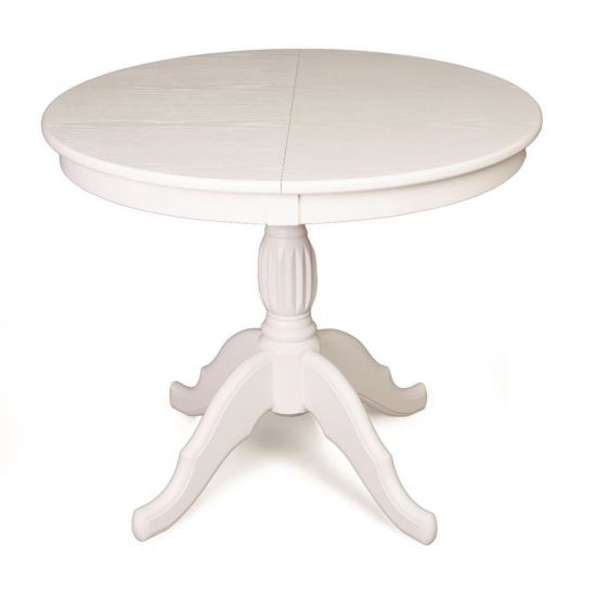 Лилия-0090 (белая эмаль) стол обеденный, шт