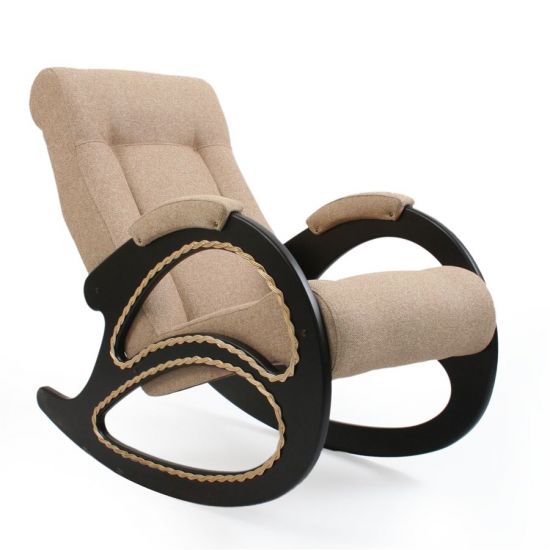 мод_4 (Мальта-03-Венге ) Кресло-качалка Ткань с лозой , шт
