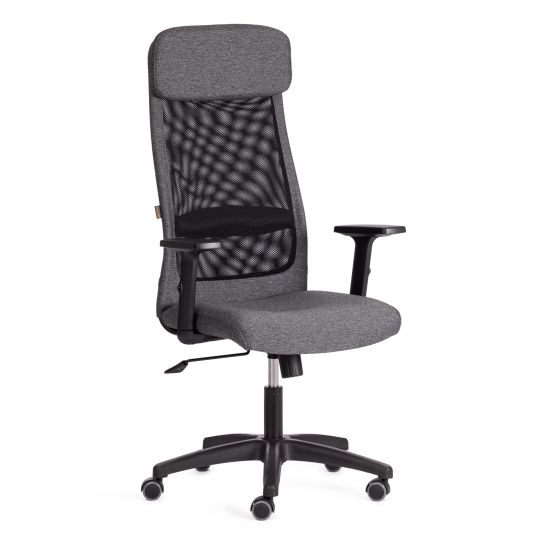 Кресло PROFIT PLT ткань, серый-черный, 207-W-11