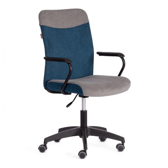 Кресло FLY флок , серый-синий, 29-32