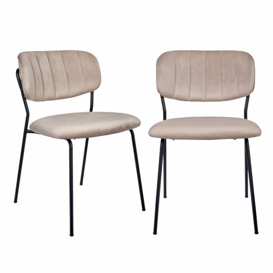 Комплект из 2-х стульев Carol латте