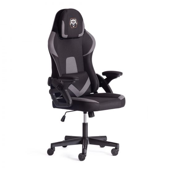 Кресло iBear ткань, черно-серый-black-grey