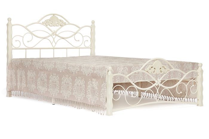 Кровать CANZONA 120*200 см (middle bed), white (белый)