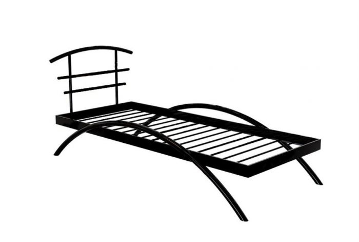САКУРА (90х200-мет. основание) Двуспальная кровать БЕЛЫЙ, шт