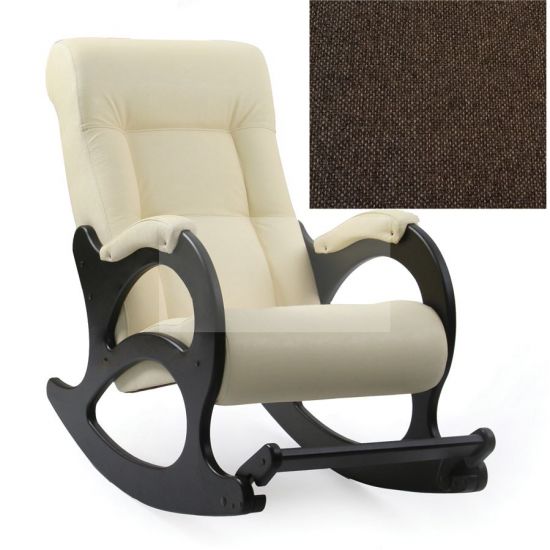 Кресло-качалка мод.44 (Мальта -15-Венге-Без лозы) ткань
