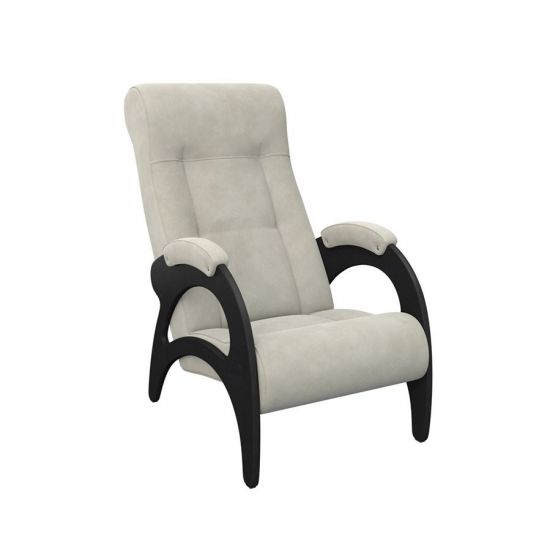 Кресло для отдыха мод. 41 (Verona Light Grey -Венге-Без лозы)
