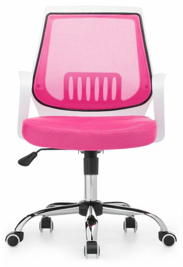 Компьютерное кресло Ergoplus белое - розовое