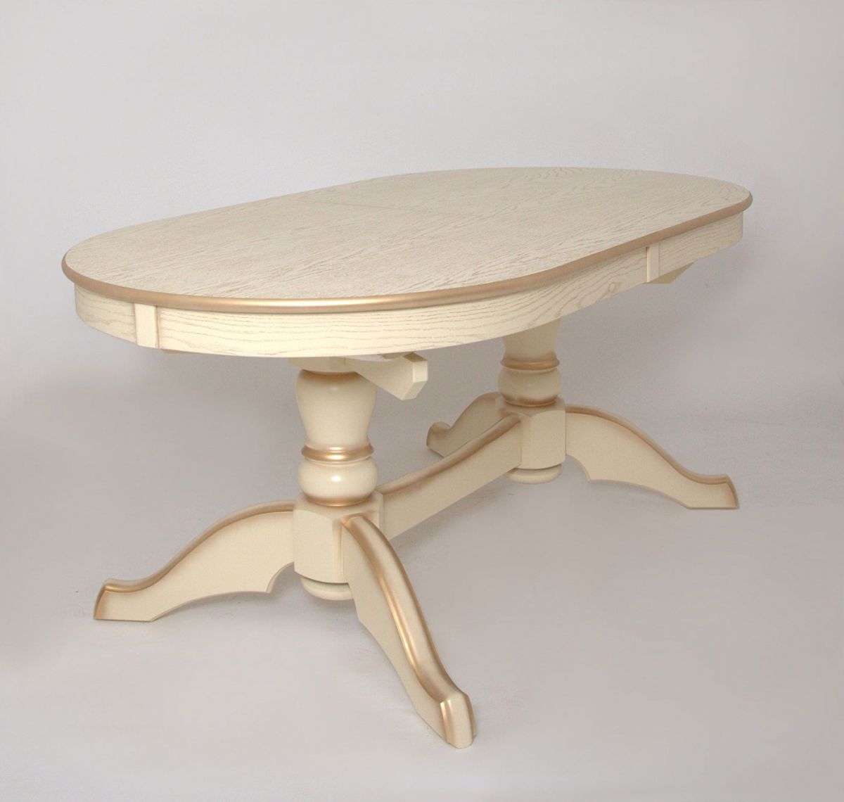 стол деревянный слоновая кость