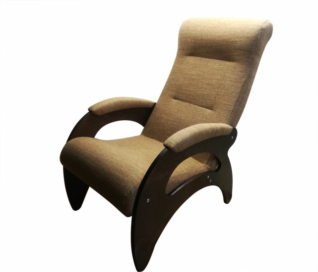 Кресло Мария-Темный орех-Светло-коричневый БИНГО 36