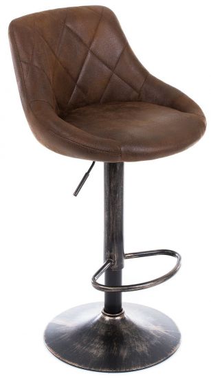 1882 Барный стул Curt vintage brown